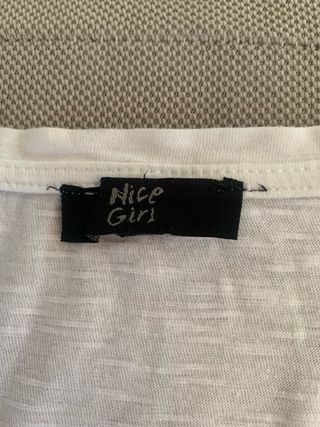 T-shirt donna Tezenis L bianca e rosa