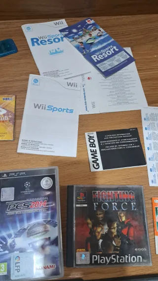 Lote Videojuegos PS1, PSP, DS, PC, Wii