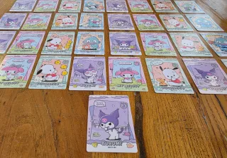 Cartas Hello Kitty. Kabao Sanrio Characters Set 5