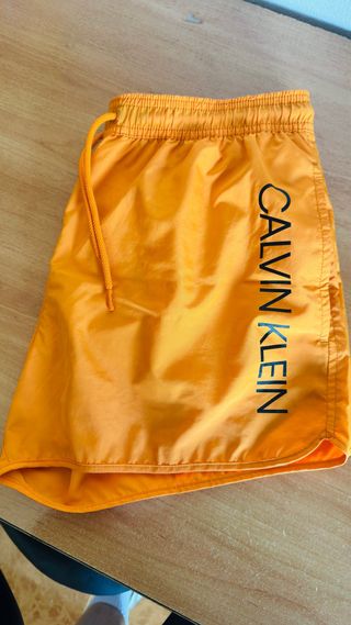 Calções de Banho Calvin Klein Laranja