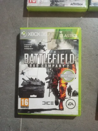 Lote 6 giochi Xbox 360: Call of Duty, Battlefield