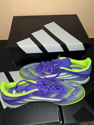 Adidas F50 League TF Verde/Morado