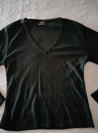 Camiseta GYF Negra Manga Larga