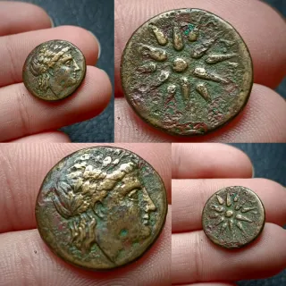 Moneda Griega Romana Antigua