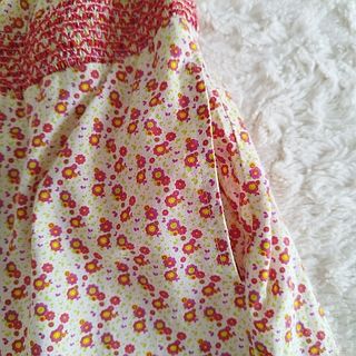 Mono corto niña estampado floral 8 años