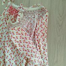 Mono corto niña estampado floral 8 años