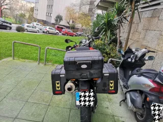 BMW F 650 GS Twin Naranja y Negra