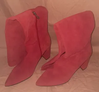 Botas rojas altas Pedro Miralles Piel Made Spain