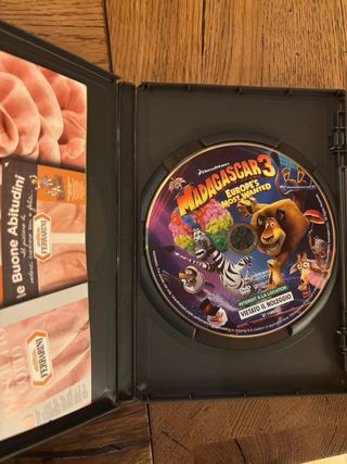 3 DVD Dreamworks: Croods, Turbo, Madagascar 3