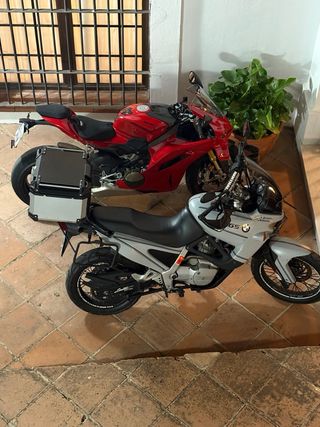 BMW F650GS Aventura Plata