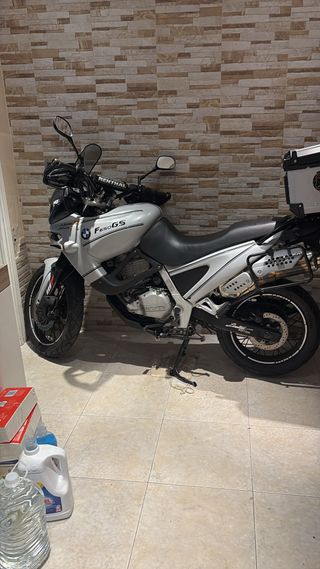 BMW F650GS Aventura Plata