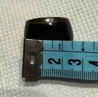 Anello legno e madreperla nero multicolor