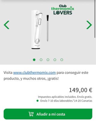 Sensor Termómetro Inteligente Bluetooth