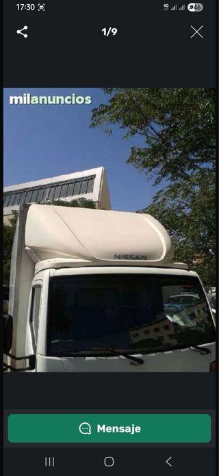 Alerón Spoiler Camión furgoneta camper remolque