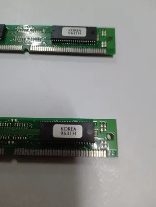 2 Memorias RAM SIMM 72 Pines Samsung