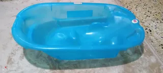 Bañera para bebé azul