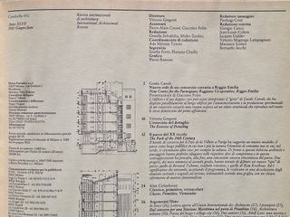 Lote de 2 Revistas “Casabella” No 492 y No 493