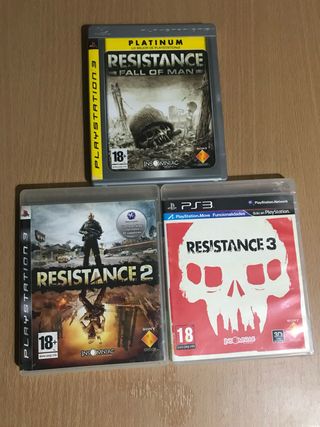 Lote 3 Juegos PS3 Resistance