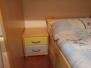 Habitación Juvenil Gama Alta - Cama Tren + Mesita