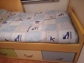 Habitación Juvenil Gama Alta - Cama Tren + Mesita