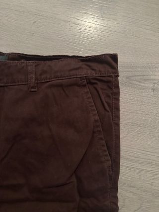 Pantalón marrón hombre