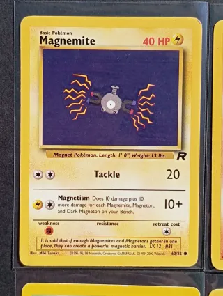 Carte dei Pokémon - Team Rocket