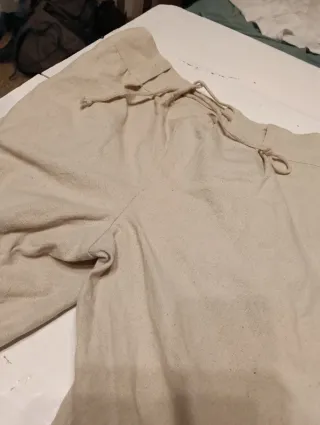 Pantalones Larp Mytholon Beige Nuevos
