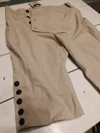 Pantalones Larp Mytholon Beige Nuevos