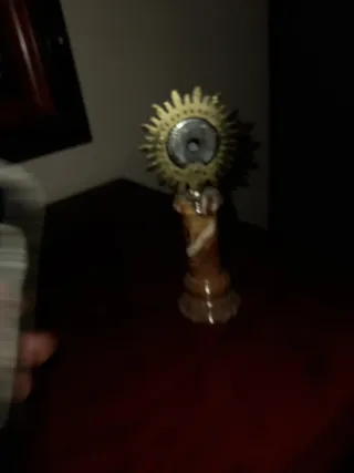 Virgen del Pilar con pedestal