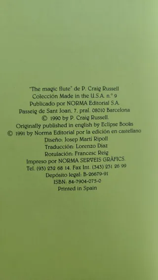Cómics La Flauta Mágica