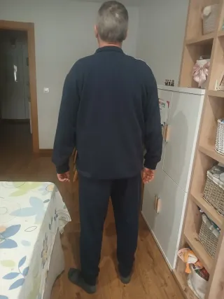 Chándal Adidas Hombre Azul y Blanco