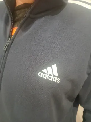 Chándal Adidas Hombre Azul y Blanco