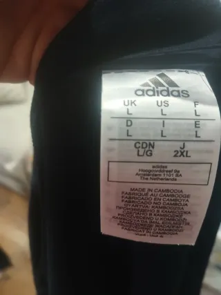 Chándal Adidas Hombre Azul y Blanco