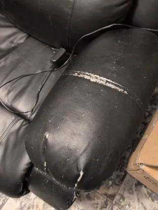 Sillón masaje roma Eléctrico Negro