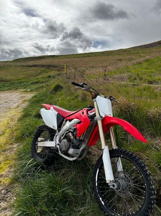 Honda CRF450R 4T 2006 Motocross Roja/Blanca