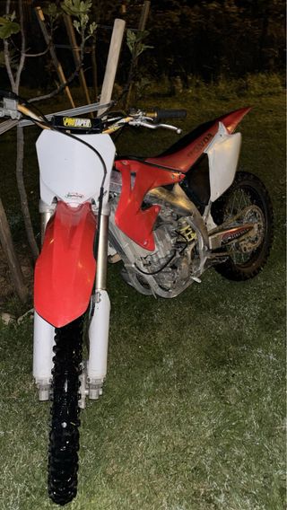 Honda CRF450R 4T 2006 Motocross Roja/Blanca