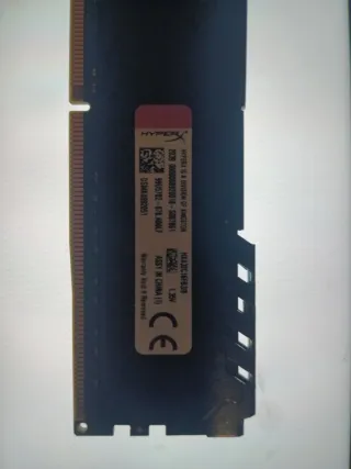 Memoria RAM HyperX Fury DDR4