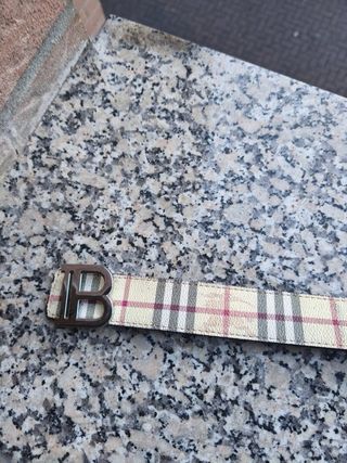 Cintura Burberry Check Beige