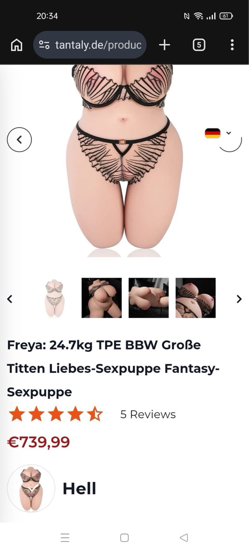 Torso de látex de segunda mano por 400 EUR en Vigo en WALLAPOP