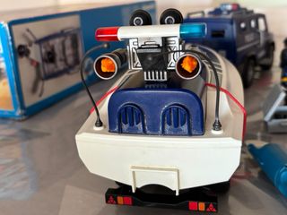 Playmobil 5187 Barco Policía con Vehículo