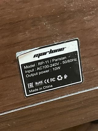 Tocadiscos Marlone RP-11