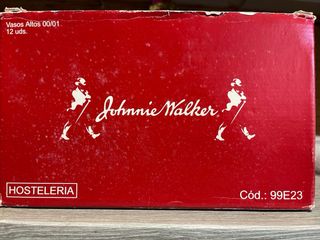 Vasos Johnnie Walker 12 ud