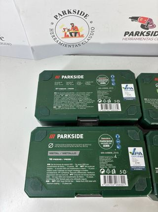 4 sets de brocas y puntas Parkside