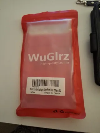 Funda WuGlrz para Xiaomi Redmi Note 11 Negra