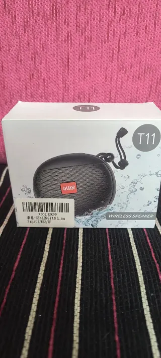 Altavoz Bluetooth T11 Portátil Negro