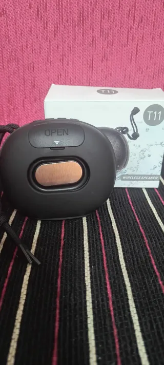 Altavoz Bluetooth T11 Portátil Negro