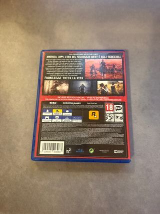 Red Dead Redemption 2 PS4 Steelbook + Gioco