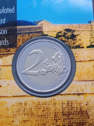 Coincard 2€ Malta 2026. Città murate: La Valletta