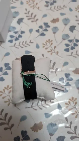 RELOJ LACOSTE NEGRO CUARZO