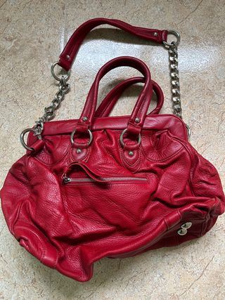Bolso Piel Rojo BIMBA Y LOLA